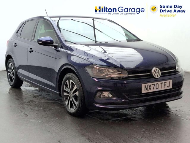 2020 70 VOLKSWAGEN POLO 1.0 Polo United Evo 5dr CLICK+COLLECT / HOME DELIVERY