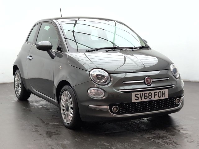 USED 2019 68 FIAT 500 1.2 500 Lounge 3dr CLICK+COLLECT / HOME DELIVERY