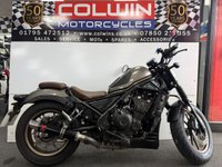 USED 2022 72 HONDA CMX500 REBEL 500 Special Edition Custom Cruiser Petrol Manual Euro 5 (46 ps) BLACK WIDOW EXHAUST!!!