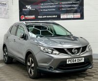 USED 2014 64 NISSAN QASHQAI 1.2 DIG-T n-tec+ SUV 5dr Petrol Manual 2WD Euro 5 (s/s) (115 ps) 