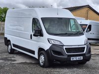 USED 2021 70 PEUGEOT BOXER 2.2 BLUEHDI 335 S L3 H2 LWB EURO 6 140 BHP LWB, ONE OWNER, FULL HISTORY, 39K MILES, EU6, L3H2