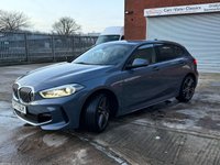USED 2020 70 BMW 1 SERIES 1.5 118i M Sport Hatchback 5dr Petrol DCT Euro 6 (s/s) (140 ps) Storm Bay Metallic Paint