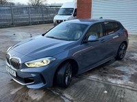 USED 2020 70 BMW 1 SERIES 1.5 118i M Sport Hatchback 5dr Petrol DCT Euro 6 (s/s) (140 ps) Storm Bay Metallic Paint
