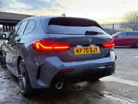 USED 2020 70 BMW 1 SERIES 1.5 118i M Sport Hatchback 5dr Petrol DCT Euro 6 (s/s) (140 ps) Storm Bay Metallic Paint
