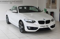 USED 2019 69 BMW 2 SERIES 1.5 218i GPF Sport Convertible 2dr Petrol Auto Euro 6 (s/s) (136 ps) 