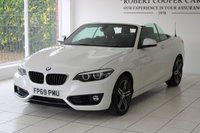 USED 2019 69 BMW 2 SERIES 1.5 218i GPF Sport Convertible 2dr Petrol Auto Euro 6 (s/s) (136 ps) 