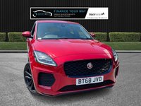 USED 2018 68 JAGUAR E-PACE 2.0 D150 R-Dynamic S SUV 5dr Diesel Manual Euro 6 (s/s) (150 ps) HERE AT MOTOR SWITCH YOUR NEW MOTOR IS JUST A SWITCH AWAY WITH THIS JAGUAR E-PACE D150 R-DYNAMIC S SUV 5DR 2.0 DIESEL MANUAL EURO 6, WHICH COMES WITH A FULL 12 MONTHS NATIONWIDE WARRANTY AND ALSO COMES WITH A MOT UNTIL 19TH DECEMBER 2026, THIS VEHICLE WAS LAST SERVICED AT 67704 MILES, AND HAS LOW MILEAGE, FINANCE AVAILABLE FROM 11.9% APR, DELIVERY AVAILABLE, PART EX WELCOME, FULLY VALETED USING AUTO SMART PRODUCTS, HPI CLEAR, MILEAGE CHECKED, 18" ALLOY WHEELS, CLIMATE CONTROL, 10IN TOUCH PRO