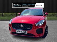 USED 2018 68 JAGUAR E-PACE 2.0 D150 R-Dynamic S SUV 5dr Diesel Manual Euro 6 (s/s) (150 ps) HERE AT MOTOR SWITCH YOUR NEW MOTOR IS JUST A SWITCH AWAY WITH THIS JAGUAR E-PACE D150 R-DYNAMIC S SUV 5DR 2.0 DIESEL MANUAL EURO 6, WHICH COMES WITH A FULL 12 MONTHS NATIONWIDE WARRANTY AND ALSO COMES WITH A MOT UNTIL 19TH DECEMBER 2026, THIS VEHICLE WAS LAST SERVICED AT 67704 MILES, AND HAS LOW MILEAGE, FINANCE AVAILABLE FROM 11.9% APR, DELIVERY AVAILABLE, PART EX WELCOME, FULLY VALETED USING AUTO SMART PRODUCTS, HPI CLEAR, MILEAGE CHECKED, 18" ALLOY WHEELS, CLIMATE CONTROL, 10IN TOUCH PRO