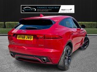 USED 2018 68 JAGUAR E-PACE 2.0 D150 R-Dynamic S SUV 5dr Diesel Manual Euro 6 (s/s) (150 ps) HERE AT MOTOR SWITCH YOUR NEW MOTOR IS JUST A SWITCH AWAY WITH THIS JAGUAR E-PACE D150 R-DYNAMIC S SUV 5DR 2.0 DIESEL MANUAL EURO 6, WHICH COMES WITH A FULL 12 MONTHS NATIONWIDE WARRANTY AND ALSO COMES WITH A MOT UNTIL 19TH DECEMBER 2026, THIS VEHICLE WAS LAST SERVICED AT 67704 MILES, AND HAS LOW MILEAGE, FINANCE AVAILABLE FROM 11.9% APR, DELIVERY AVAILABLE, PART EX WELCOME, FULLY VALETED USING AUTO SMART PRODUCTS, HPI CLEAR, MILEAGE CHECKED, 18" ALLOY WHEELS, CLIMATE CONTROL, 10IN TOUCH PRO