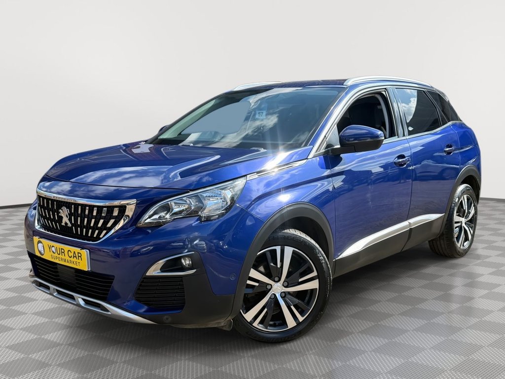 USED 2018 18 PEUGEOT 3008 1.5 BlueHDi Allure SUV 5dr Diesel EAT Euro 6 (s/s) (130 ps) Apple CarPlay, Rear Camera