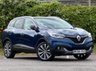 USED 2016 66 RENAULT KADJAR 1.2 TCe Signature S Nav SUV 5dr Petrol EDC Euro 6 (s/s) (130 ps) ** ULEZ FREE PETROL AUTO ** GOOD SERVICE HISTORY - 7 STAMPS (6 MAIN DEALER) ** NEW FRONT TYRES + PADS AND DISCS ALL ROUND **BRAND NEW MOT + SERVICE DONE JUNE 2026 ** FULL BLACK LEATHER ** HEATED SEATS ** SAT NAV ** APPLE CAR PLAY + ANDROID AUTO ** FRONT + REAR PARKING AID ** REAR CAM ** PARK ASSIST ** PANORAMIC GLASS ROOF ** BOSE SOUND ** BLIND SPOT WARNING ** CLIMATE CONTROL ** CRUISE CONTROL ** BLUETOOTH ** AUTO LIGHTS + WIPERS ** POWER MIRRORS ** NATIONWIDE DELIVERY + FINANCE AVAILABLE **