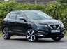 USED 2018 18 NISSAN QASHQAI 1.2 DIG-T Tekna+ SUV 5dr Petrol XTRON Euro 6 (s/s) (115 ps) ** ULEZ FREE PETROL AUTO ** FULL SERVICE HISTORY - 7 STAMPS - 6 MAIN DEALER NISSAN ** NEW ENGINE SERVICE + NEW FRONT TYRES + NEW MOT - EXPIRY JUNE 2027 ** FRESHLY REFURBISHED 19" ALLOYS ** BOSE PREMIUM SOUND ** FULL BLACK LEATHER ** HEATED SEATS ** ELECTRIC FRONT SEATS WITH DRIVER MEMORY ** SAT NAV ** SMARTPHONE APP INTEGRATION ** PAN GLASS ROOF ** FRONT + REAR PARKING AID ** REAR CAMERA ** PARK ASSIST ** BLIS ** CRUISE ** CLIMATE ** BLUETOOTH ** DAB ** AUTO LIGHTS + WIPERS ** POWER MIRRORS **