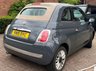 USED 2015 15 FIAT 500C 1.2 Lounge Convertible 2dr Petrol Manual Euro 6 (s/s) (69 bhp) 