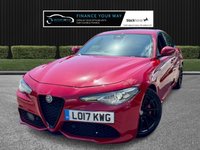 USED 2017 17 ALFA ROMEO GIULIA 2.0T Veloce Saloon 4dr Petrol Auto Euro 6 (s/s) (280 ps) HERE AT MOTOR SWITCH YOUR NEW MOTOR IS JUST A SWITCH AWAY WITH THIS ALFA ROMEO GIULIA 2.0T PETROL VELOCE SALOON 4DR AUTOMATIC EURO 6, WHICH COMES WITH A FULL 12 MONTHS NATIONWIDE WARRANTY AND ALSO COMES WITH A MOT UNTIL 12TH MAY 2027, THIS VEHICLE WILL ALSO BE FRESHLY SERVICED BEFORE IT LEAVES US TO BRING IT BACK UP TO DATE, WITH ONLY 2 FORMER KEEPERS, FINANCE AVAILABLE FROM 11.9% APR, DELIVERY AVAILABLE, PART EX WELCOME, FULLY VALETED USING AUTO SMART PRODUCTS, HPI CLEAR, MILEAGE CHECKED