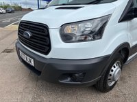 USED 2017 17 FORD TRANSIT 2.0 350 EcoBlue RWD L3 H1 Euro 6 (s/s) 2dr Service history, LUTON