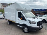 USED 2017 17 FORD TRANSIT 2.0 350 EcoBlue RWD L3 H1 Euro 6 (s/s) 2dr Service history, LUTON