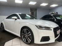 USED 2017 17 AUDI TT 1.8 TFSI S line Coupe 3dr Petrol Manual Euro 6 (s/s) (180 ps) WE GUARANTEE TO BEAT ANY 'WE BUY ANY CAR' VALUATION ON YOUR PART EXCHANGE