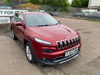 2014 JEEP CHEROKEE 2.0 CRD Limited SUV 5dr Diesel Auto 4WD Euro 5 (s/s) (170 ps) &pound;7695.00