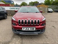 USED 2014 64 JEEP CHEROKEE 2.0 CRD Limited SUV 5dr Diesel Auto 4WD Euro 5 (s/s) (170 ps) PX WELCOME, FINANCE AVAILABLE