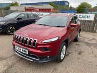 USED 2014 64 JEEP CHEROKEE 2.0 CRD Limited SUV 5dr Diesel Auto 4WD Euro 5 (s/s) (170 ps) PX WELCOME, FINANCE AVAILABLE