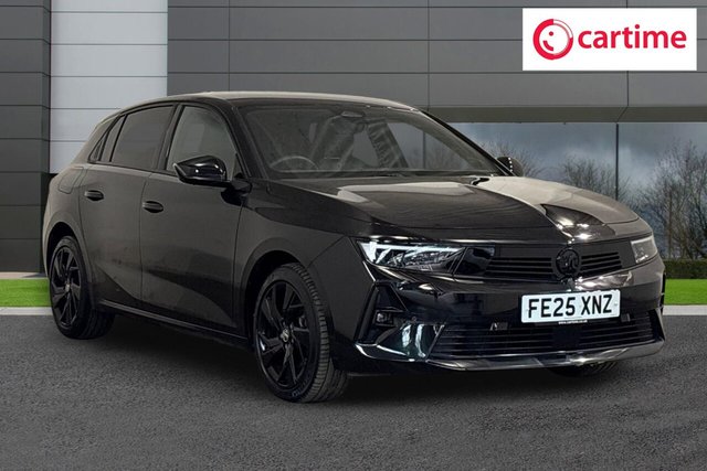 View our Vauxhall Astra 1.2 Hybrid GS Hatchback 5dr Petrol Hybrid e-DCT Euro 6 (s/s) (136 ps) 360 Degree Panoramic Parking Camera, Front / Rear Parking Distance Sensors, Android Auto / Apple CarPlay, Heated Front Seats, Heated Steering Wheel
