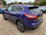 USED 2016 66 NISSAN QASHQAI 1.5 dCi Tekna SUV 5dr Diesel Manual 2WD Euro 6 (s/s) (110 ps) &pound;20 A YEAR ROAD TAX+SERVICE HISTORY+THIS VEHICLE WILL COME WITH A NEW 12 MONTH MOT+5 INCH COLOUR SCREEN-CD-BLUETOOTH-AUX SOCKET FOR MP3+DUAL ZONE CLIMATE CONTROL AIR-CONDITIONING+AUTOMATIC HEADLIGHTS AND WINDSCREEN WIPERS+PANORAMIC SUNROOF+SMART VISION PACK+'INK BLUE' PAINT+19 INCH ALLOY WHEELS.