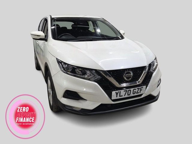 View our Nissan Qashqai 1.3 DIG-T Acenta Premium SUV 5dr Petrol DCT Auto Euro 6 (s/s) (160 ps) Rear View Camera, Front / Rear Parking Sensors, Android Auto / Apple CarPlay, 17In Alloys, Auto-Folding Door Mirrors