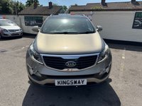USED 2012 12 KIA SPORTAGE 2.0 CRDi KX-3 SUV 5dr Diesel Auto AWD Euro 5 (134 bhp) ONLY 57K! 2 KEYS, APRIL 27 MOT