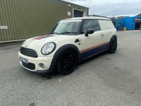USED 2013 62 MINI CLUBVAN 1.6 Cooper D Car Derived Van 5dr Diesel Manual Euro 5 (s/s) (112 ps) 