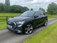 USED 2019 19 AUDI Q3 2.0 TDI 35 S line SUV 5dr Diesel S Tronic Euro 6 (s/s) (150 ps) 