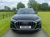 USED 2019 19 AUDI Q3 2.0 TDI 35 S line SUV 5dr Diesel S Tronic Euro 6 (s/s) (150 ps) 