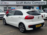 USED 2015 15 KIA RIO 1.4 EcoDynamics 3 Hatchback 5dr Petrol Manual Euro 6 (s/s) (107 bhp) Navigation, Rear camera, Rear parking sensors, 1 owner, 44,933 miles