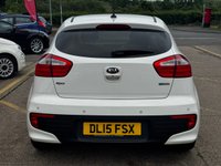 USED 2015 15 KIA RIO 1.4 EcoDynamics 3 Hatchback 5dr Petrol Manual Euro 6 (s/s) (107 bhp) Navigation, Rear camera, Rear parking sensors, 1 owner, 44,933 miles