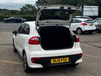 USED 2015 15 KIA RIO 1.4 EcoDynamics 3 Hatchback 5dr Petrol Manual Euro 6 (s/s) (107 bhp) Navigation, Rear camera, Rear parking sensors, 1 owner, 44,933 miles