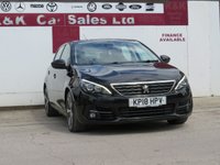 USED 2018 18 PEUGEOT 308 1.2 PureTech Allure Hatchback 5dr Petrol EAT Euro 6 (s/s) (130 ps) 