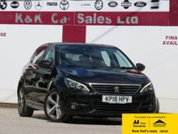 USED 2018 18 PEUGEOT 308 1.2 PureTech Allure Hatchback 5dr Petrol EAT Euro 6 (s/s) (130 ps) 