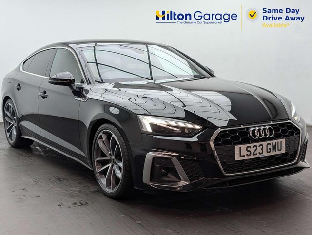 View our Audi A5 2.0 A5 Sportback 35 TFSI MHEV S Line Semi-Auto 5dr