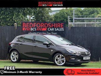 2018 VAUXHALL ASTRA 1.4i Turbo SRi Nav Hatchback 5dr Petrol Manual Euro 6 (150 ps) £7399.00