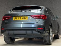 USED 2023 23 AUDI Q3 2.0 TDI 35 Black Edition Sportback 5dr Diesel S Tronic Euro 6 (s/s) (150 ps) FSH, NAV, REAR CAMERA, HEATED SEATS