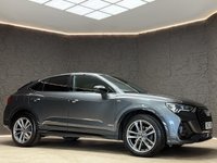 USED 2023 23 AUDI Q3 2.0 TDI 35 Black Edition Sportback 5dr Diesel S Tronic Euro 6 (s/s) (150 ps) FSH, NAV, REAR CAMERA, HEATED SEATS