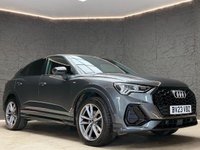 USED 2023 23 AUDI Q3 2.0 TDI 35 Black Edition Sportback 5dr Diesel S Tronic Euro 6 (s/s) (150 ps) FSH, NAV, REAR CAMERA, HEATED SEATS