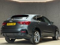 USED 2023 23 AUDI Q3 2.0 TDI 35 Black Edition Sportback 5dr Diesel S Tronic Euro 6 (s/s) (150 ps) FSH, NAV, REAR CAMERA, HEATED SEATS