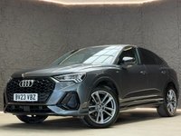USED 2023 23 AUDI Q3 2.0 TDI 35 Black Edition Sportback 5dr Diesel S Tronic Euro 6 (s/s) (150 ps) FSH, NAV, REAR CAMERA, HEATED SEATS
