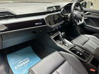 USED 2023 23 AUDI Q3 2.0 TDI 35 Black Edition Sportback 5dr Diesel S Tronic Euro 6 (s/s) (150 ps) FSH, NAV, REAR CAMERA, HEATED SEATS