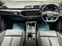 USED 2023 23 AUDI Q3 2.0 TDI 35 Black Edition Sportback 5dr Diesel S Tronic Euro 6 (s/s) (150 ps) FSH, NAV, REAR CAMERA, HEATED SEATS