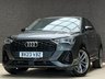 USED 2023 23 AUDI Q3 2.0 TDI 35 Black Edition Sportback 5dr Diesel S Tronic Euro 6 (s/s) (150 ps) FSH, NAV, REAR CAMERA, HEATED SEATS
