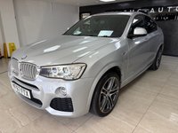 USED 2017 67 BMW X4 3.0 30d M Sport SUV 5dr Diesel Auto xDrive Euro 6 (s/s) (258 ps) *SUNROOF*H&K SOUND SYSTEM*2 KEYS*