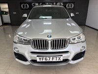 USED 2017 67 BMW X4 3.0 30d M Sport SUV 5dr Diesel Auto xDrive Euro 6 (s/s) (258 ps) *SUNROOF*H&K SOUND SYSTEM*2 KEYS*