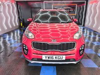 USED 2016 16 KIA SPORTAGE 2.0 CRDi GT-Line SUV 5dr Diesel Manual AWD Euro 6 (134 bhp) 