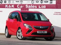 USED 2016 16 VAUXHALL ZAFIRA TOURER 2.0 CDTi SRi MPV 5dr Diesel Manual Euro 6 (s/s) (170 ps) 